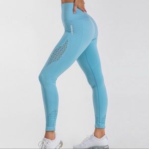 Gymshark Light Blue Energy Seamless Leggings